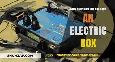 Car vs. Electric Box: Consequences of a High-Voltage Collision