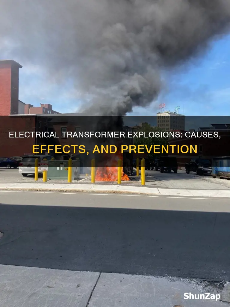 what happens when an electrical transformer blows