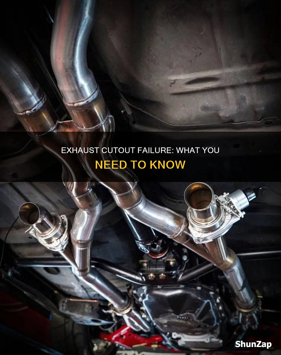what happens when electric exhaust cutout fails