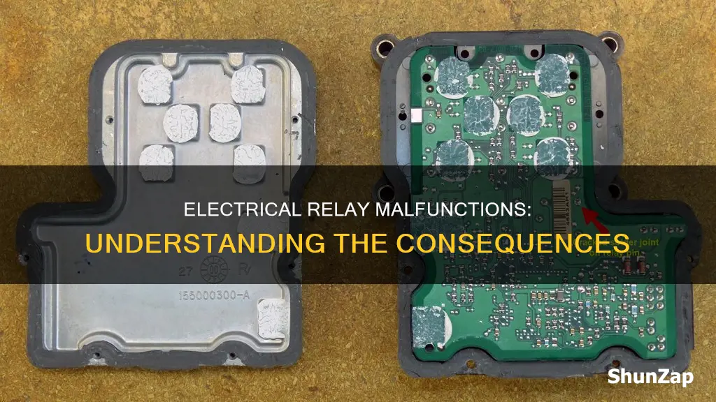 what happens when electrical relay goes bad