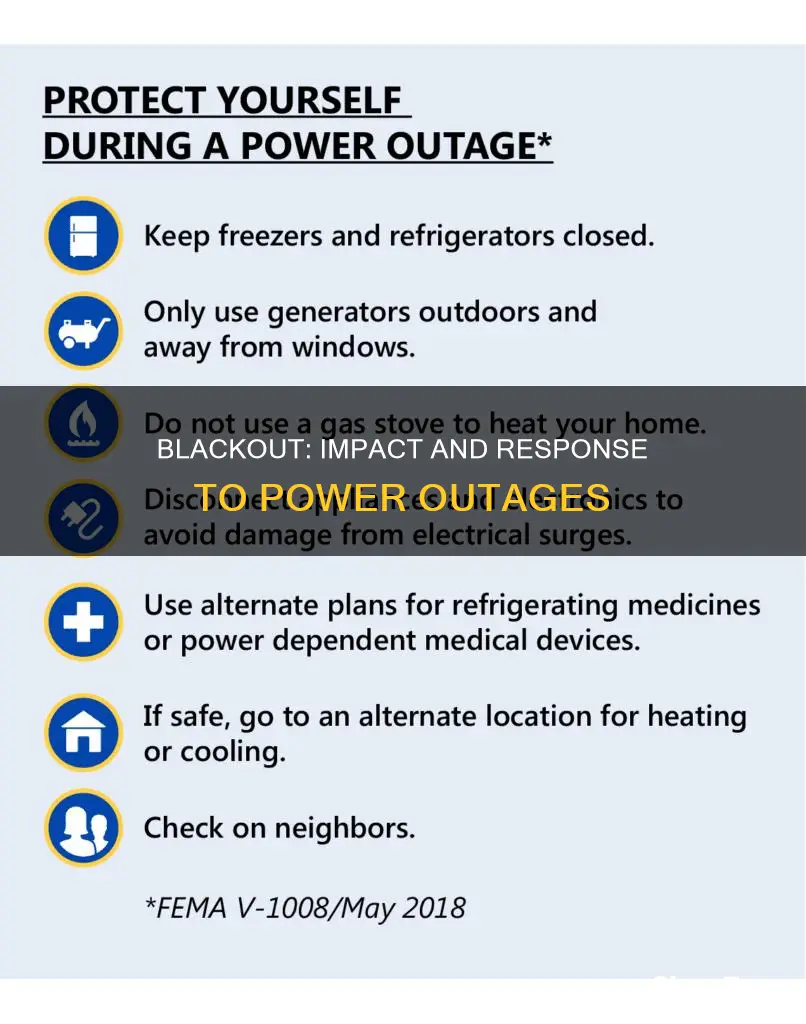 what happens when electricity is cut off
