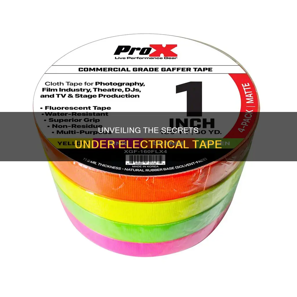 what happens when you remove electrical tape