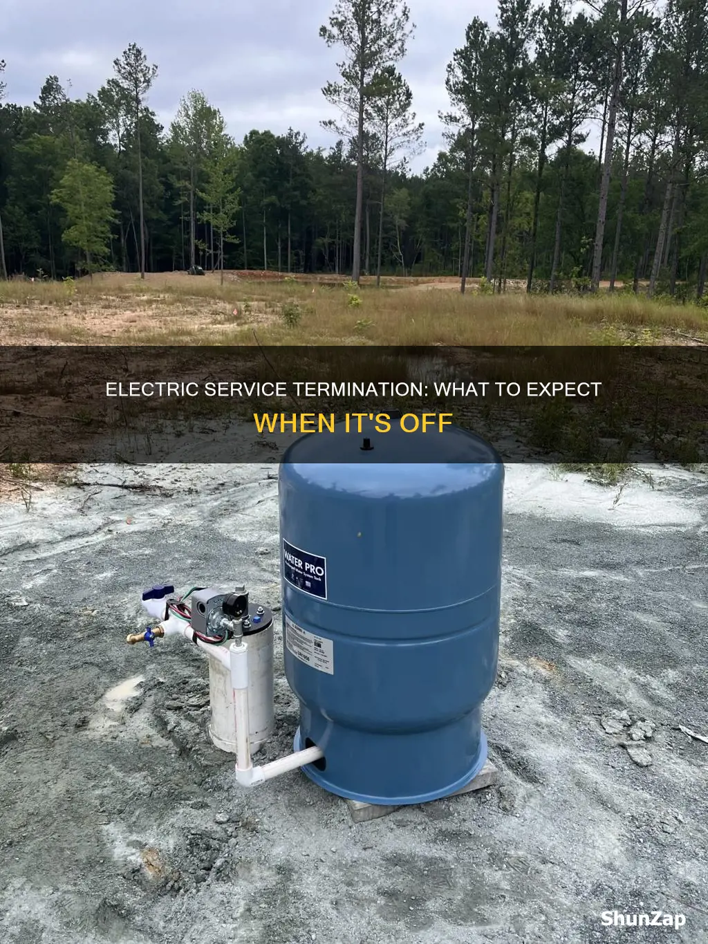 what happens when you stop electric service
