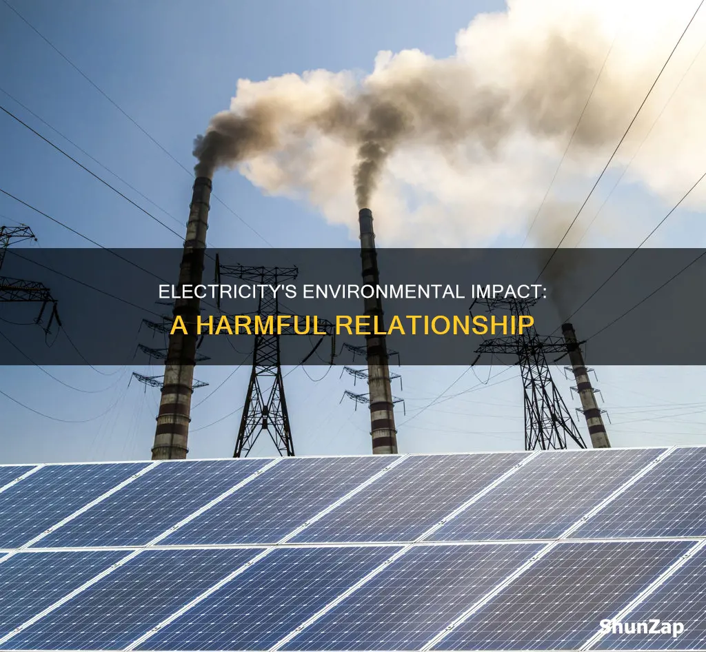 what harm has electricity cause the inverment