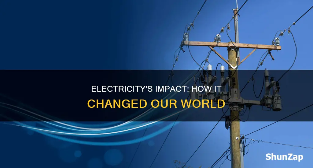 what has electricity allowed us to do