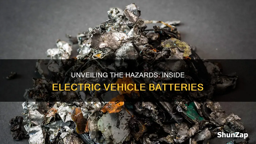 what hazardous materials are in electric vehicle batteries