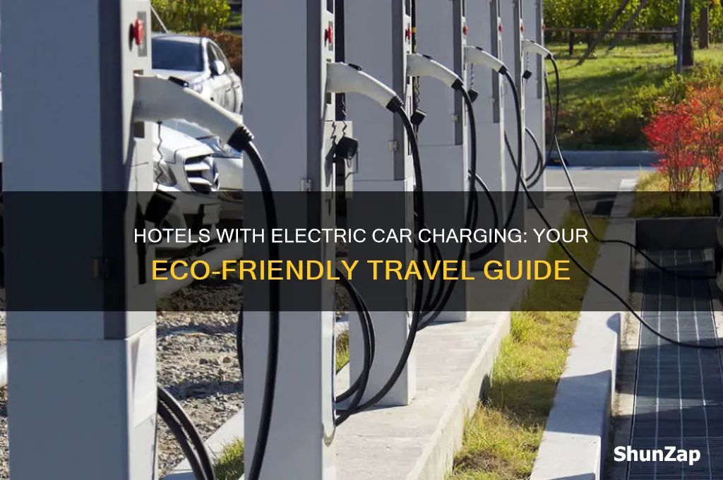 what hotels have electric car charging stations