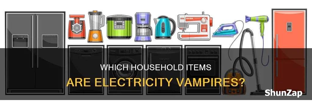 what household items cost the most electricity