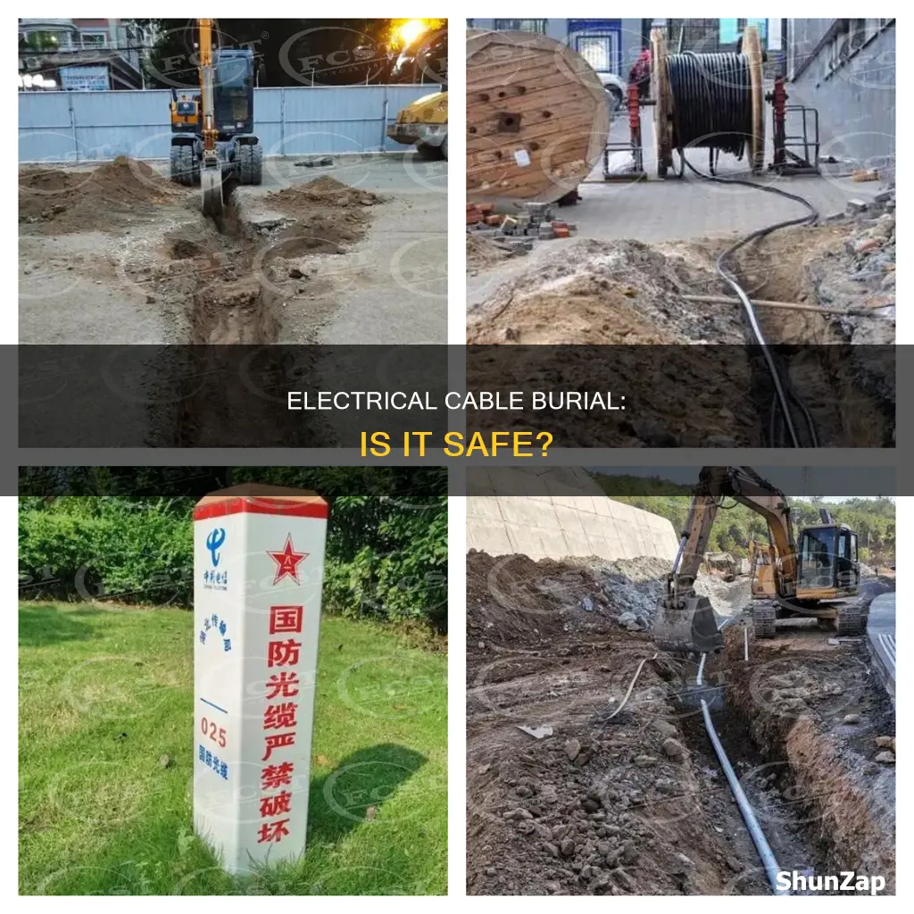 what if i just bury electrical cable