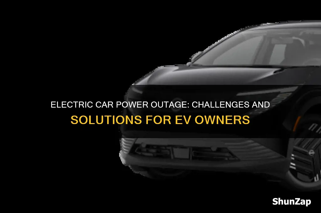 what if the electricity goes out for electric car