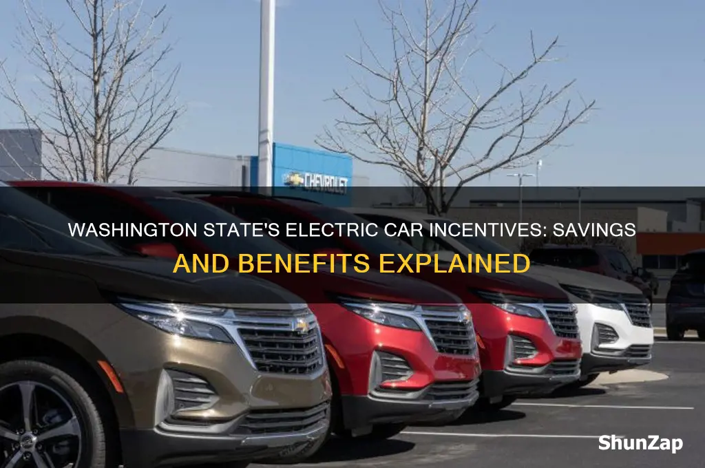 what incentives does washington state offers for buying electric cars