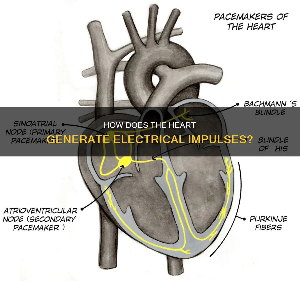 what initiates electrical impulses in the heart