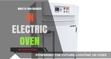 The Perfect Electric Oven Temperature: 400 Degrees