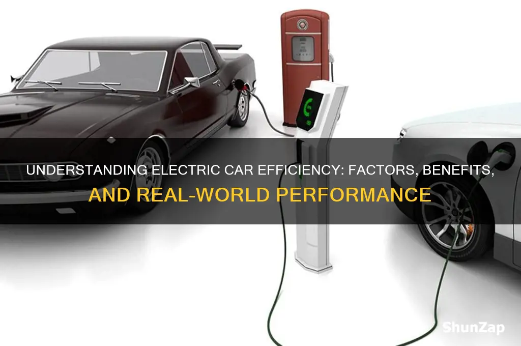 what is 5he 3ffincy of an electric car