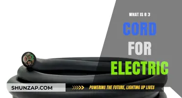 Electric Power Cord Basics: Understanding 8-3 Cord