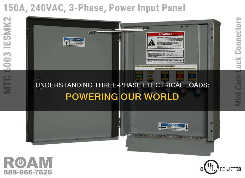 what is a 3 phase electrical load