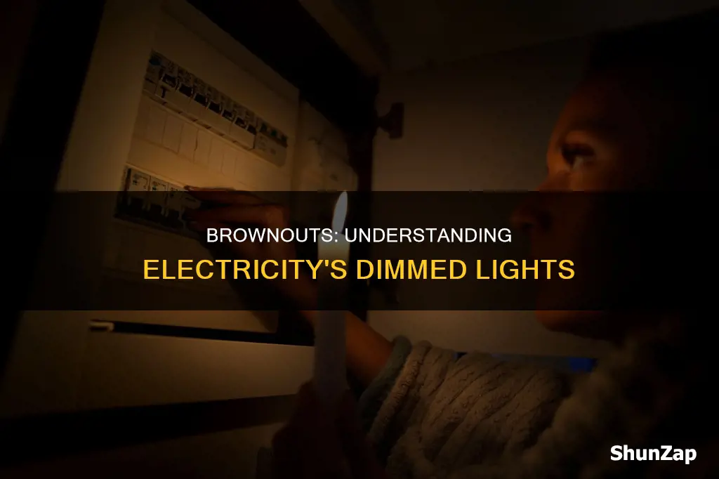 what is a brown out in electricity