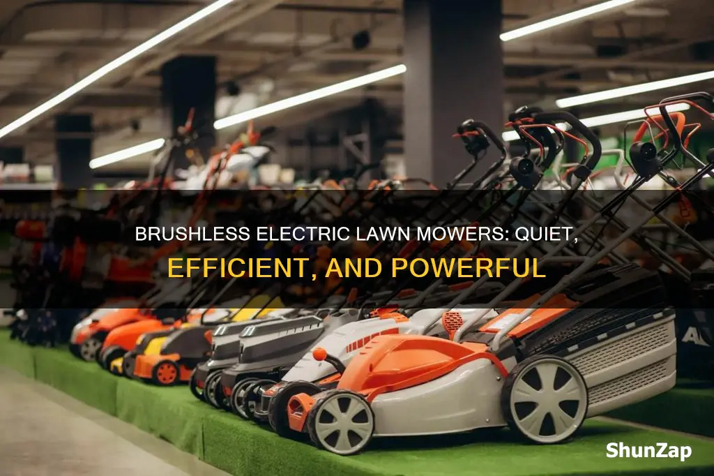 what is a brushless electric lawn mower