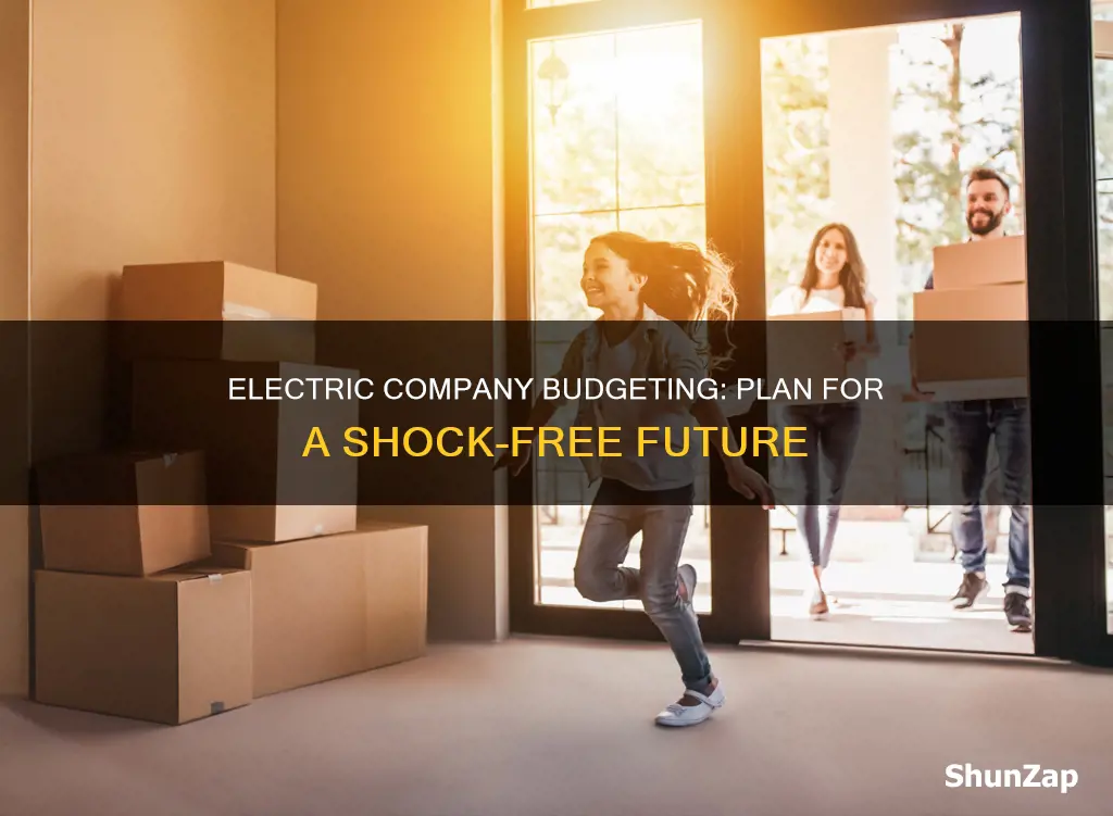 what is a budget plan for your electric company