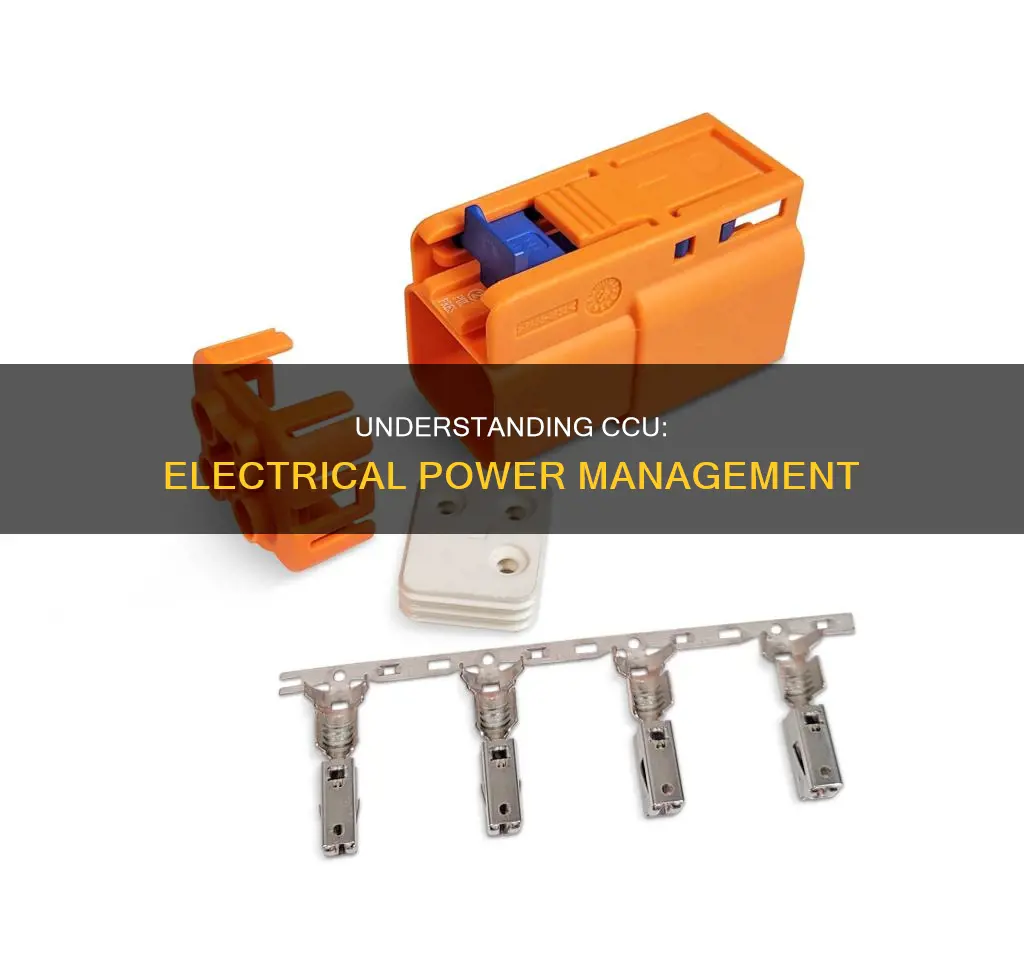 what is a ccu in electrical terms