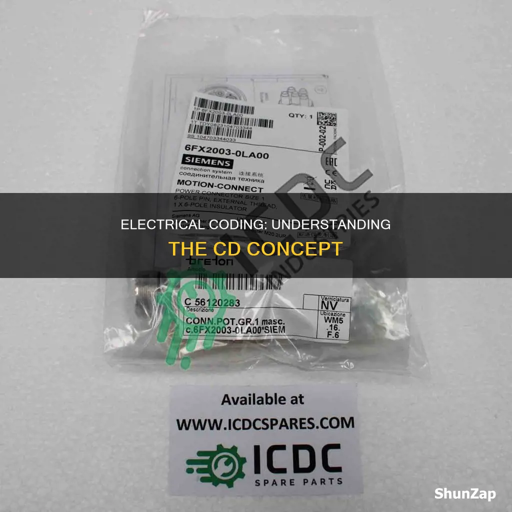 what is a cd in electrical coding