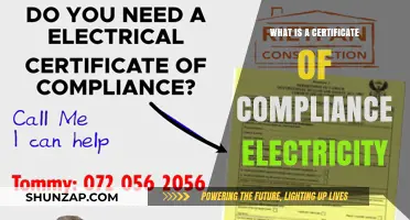 Compliance Certificate: Electrical Safety Assurance