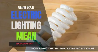 CFL Electric Lighting: What Does CFL Mean?