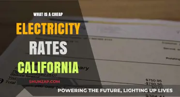 Cheap Electricity Rates in California: What You Need to Know
