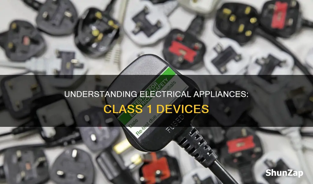 what is a class 1 electrical appliance