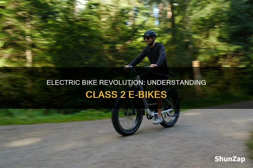 what is a class 2 electric bike