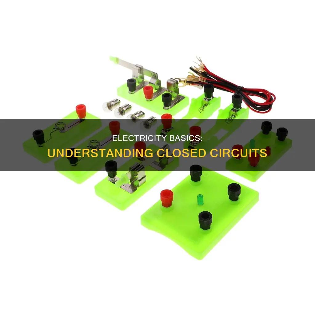 what is a closed circuit in electricity