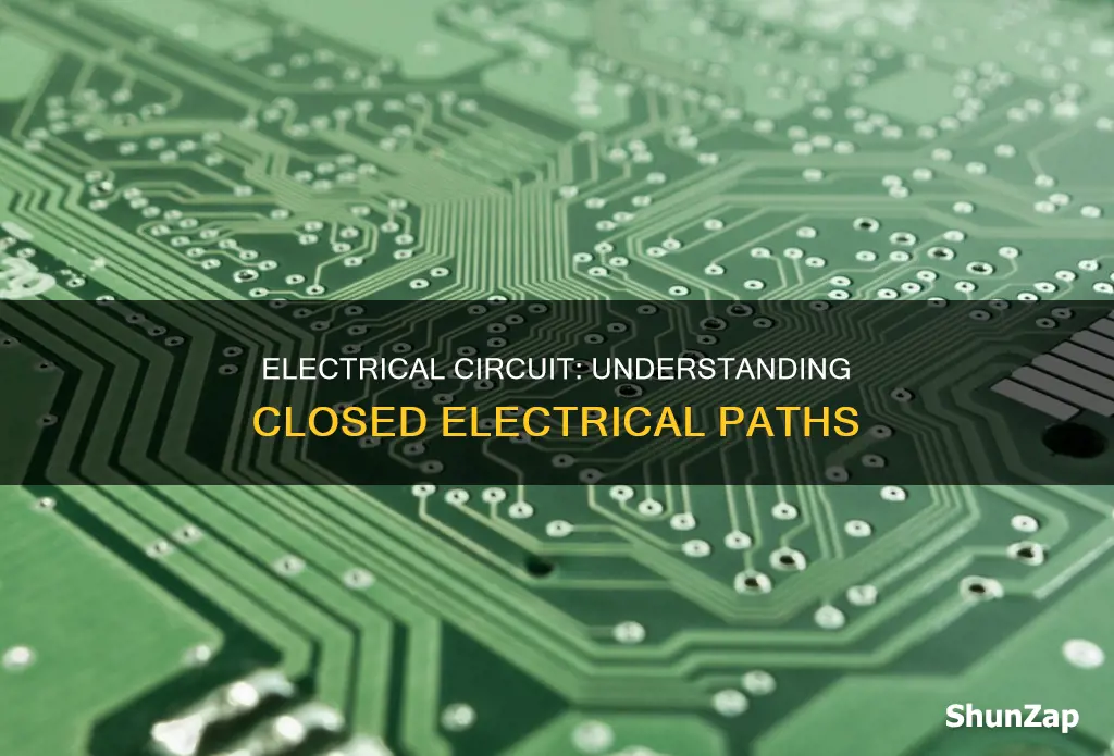 what is a closed electrical path called