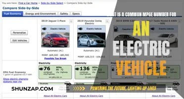 Unveiling the Electric Vehicle's MPGe Mystery: A Common Number Revealed