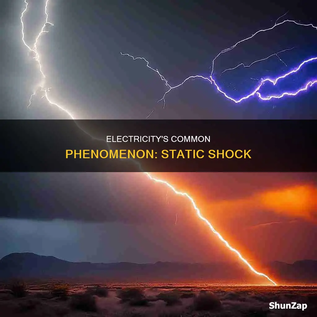 what is a common phenomena of electricity
