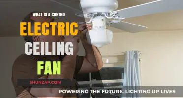 Ceiling Fans: Corded Electric Models Explained