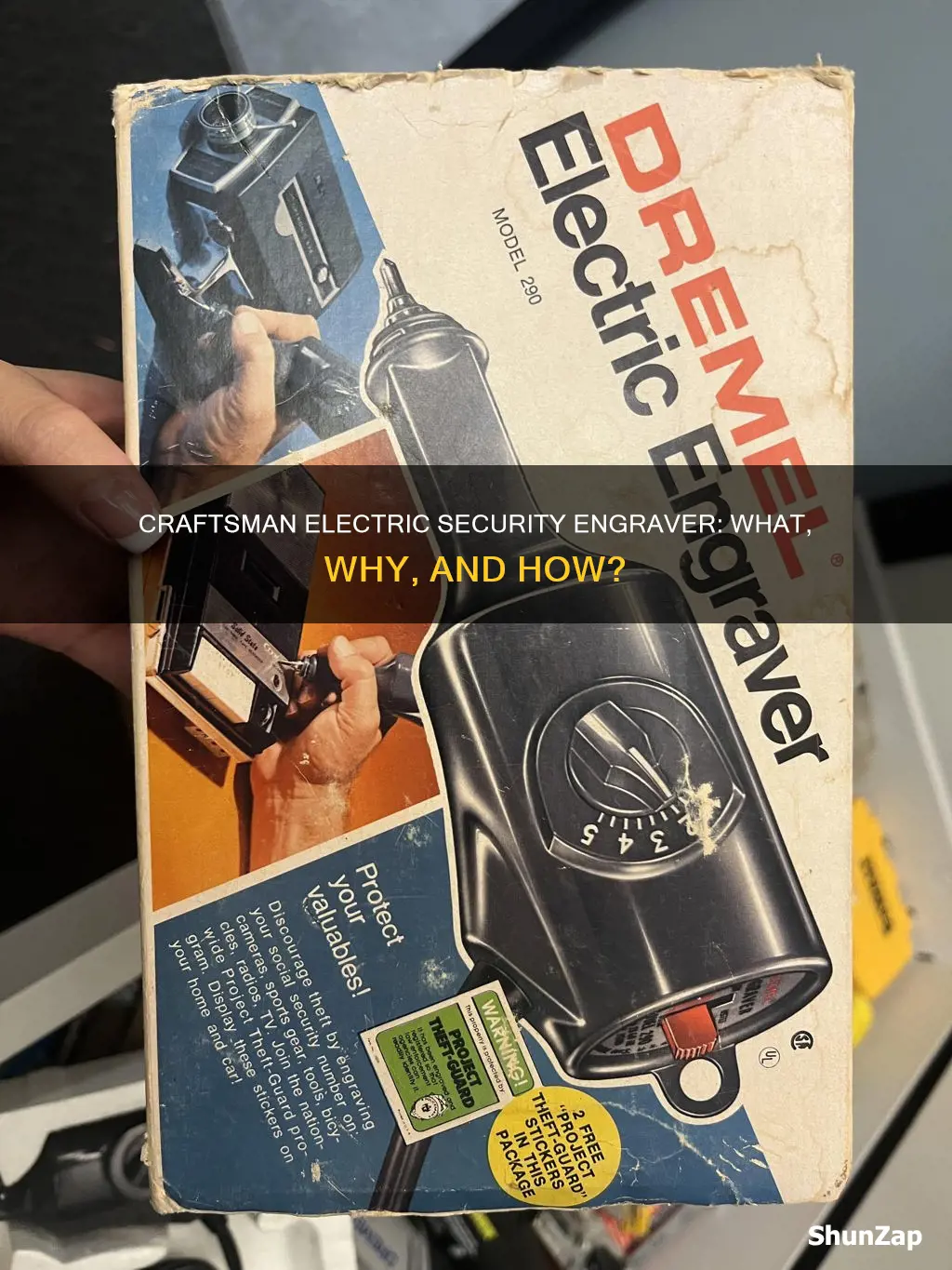 what is a craftsman electric security engraver