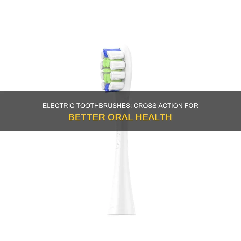 what is a cross action electric toothbrush