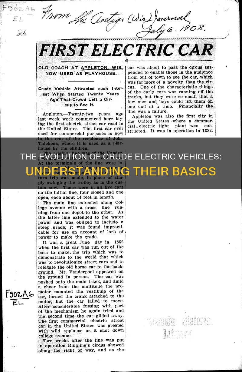 what is a crude electric vehicle