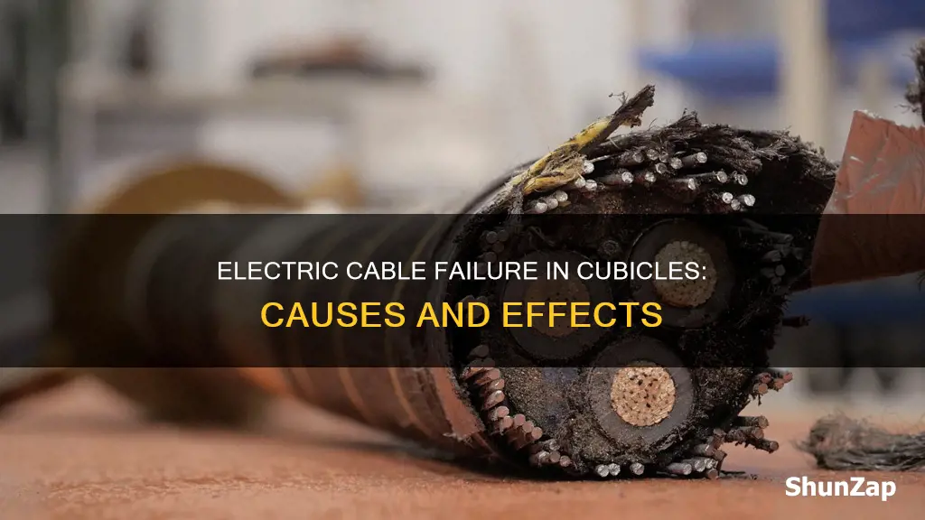 what is a cubicle electric cable failure