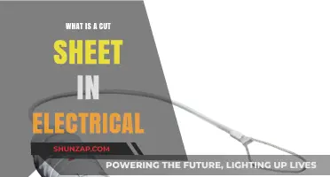 Electrical Cut Sheets: Understanding the Basics