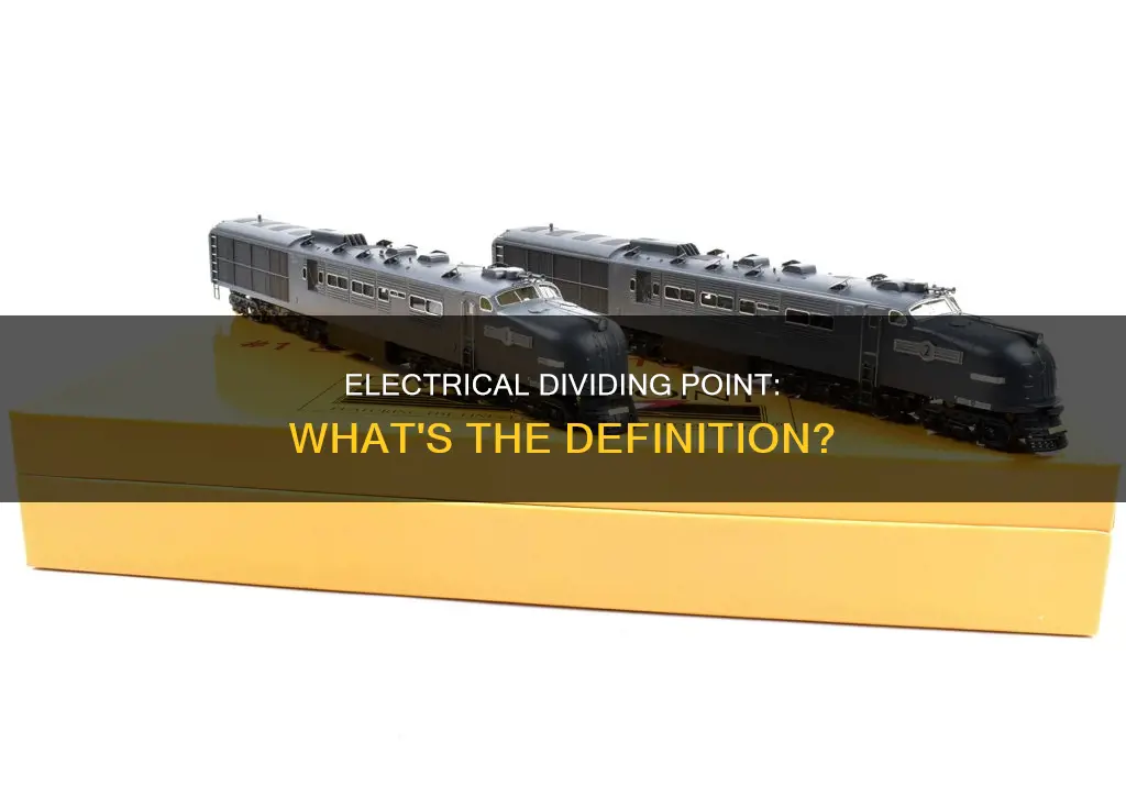 what is a dividing point electrical definition