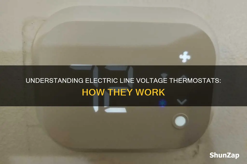 what is a electric line voltage thermostat