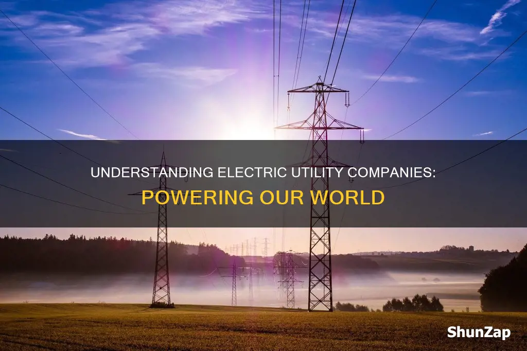what is a electric utility company