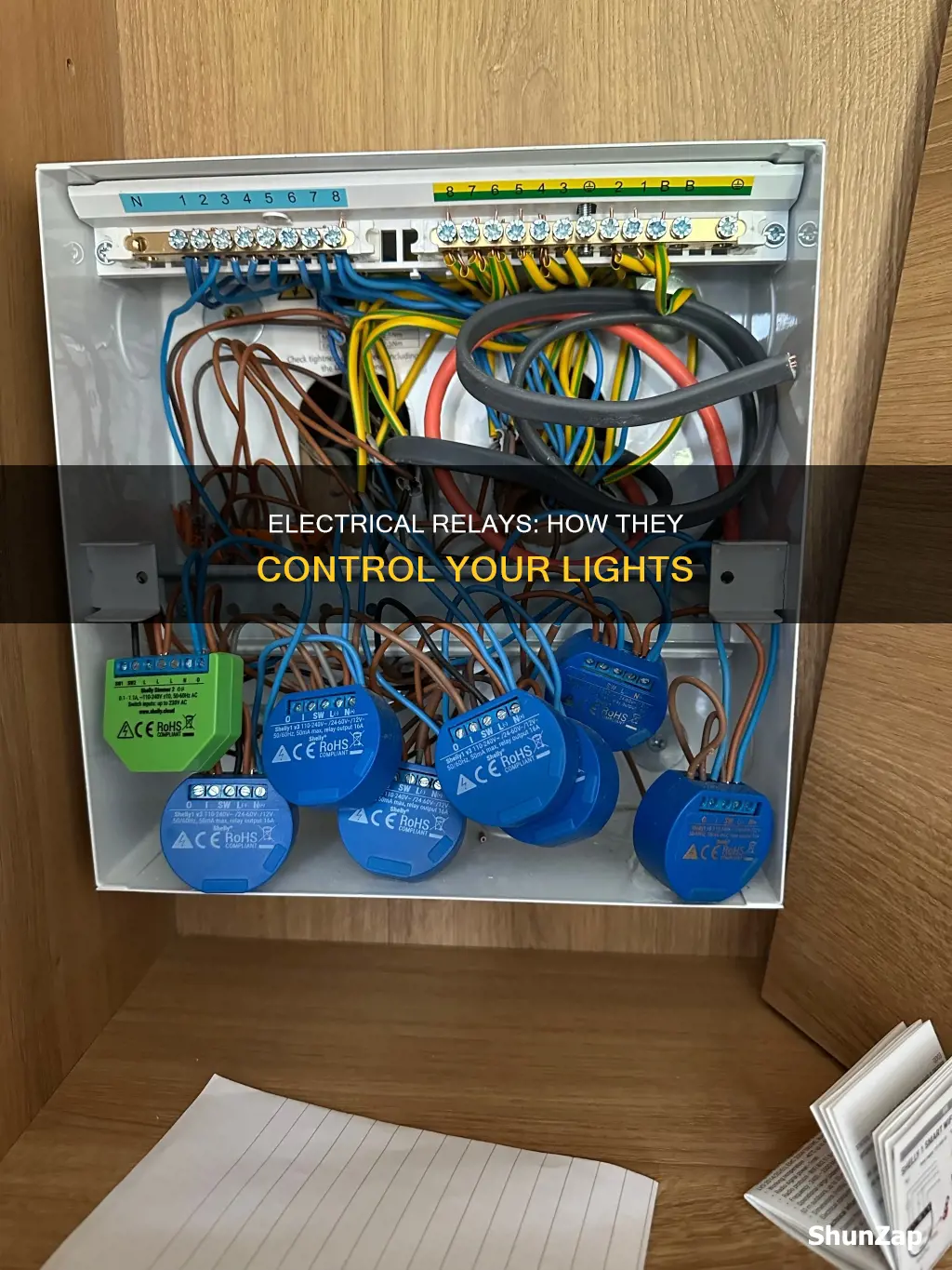 what is a electrical relay for lights