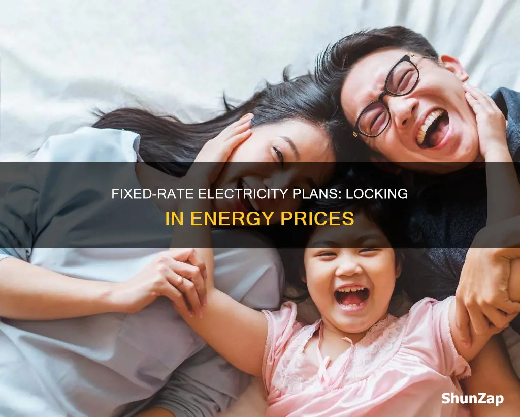 what is a fixed rate electricity plan