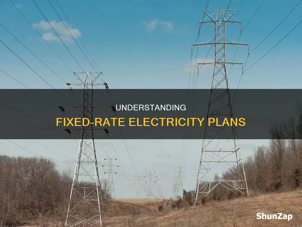 what is a fixed rate for electricity