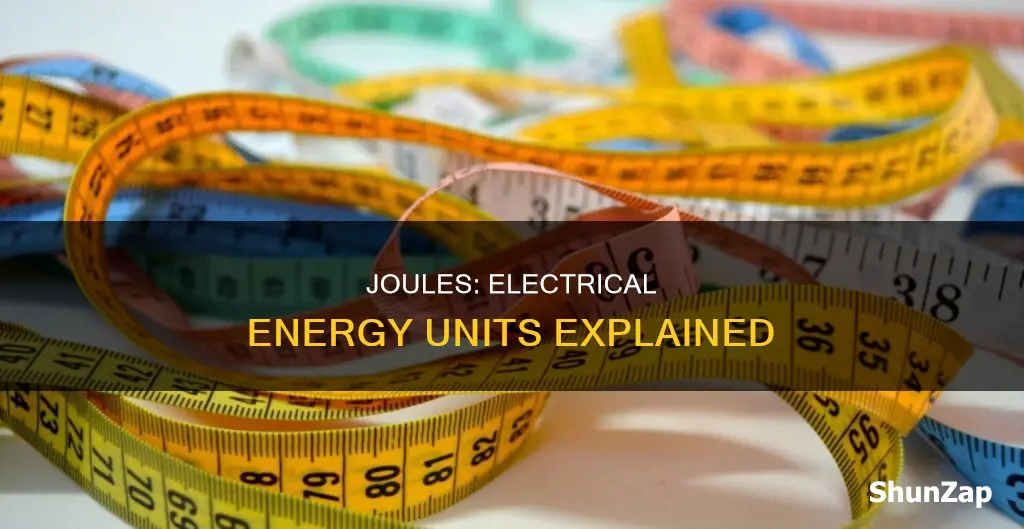 what is a joule in electrical terms