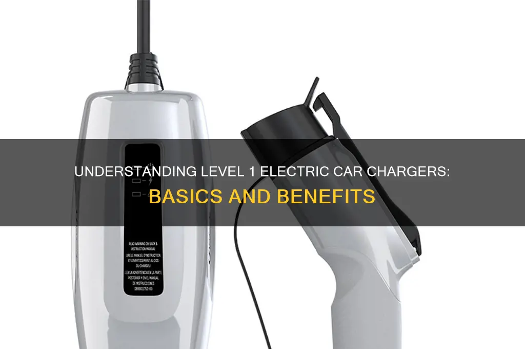 what is a level 1 electric car charger