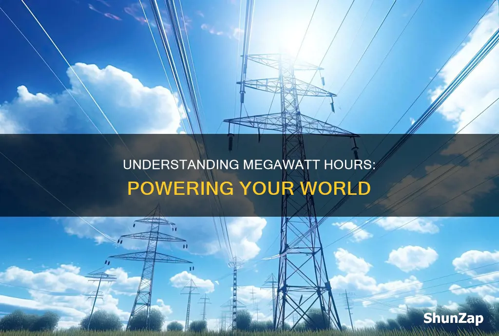 what is a megawatt hour of electricity