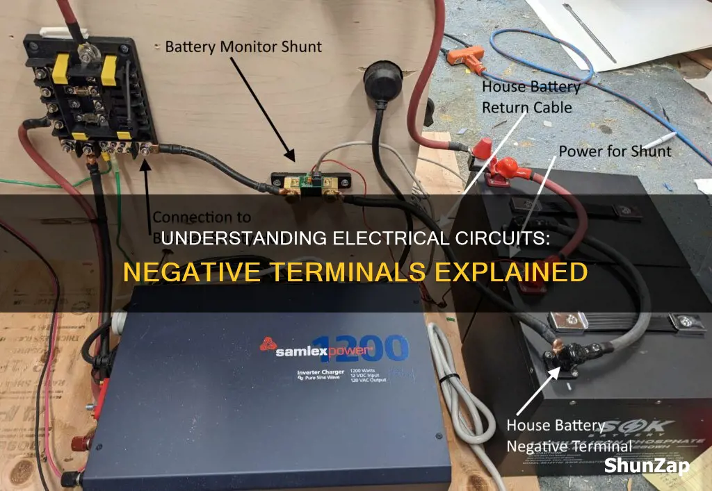 what is a negative terminal in electricity